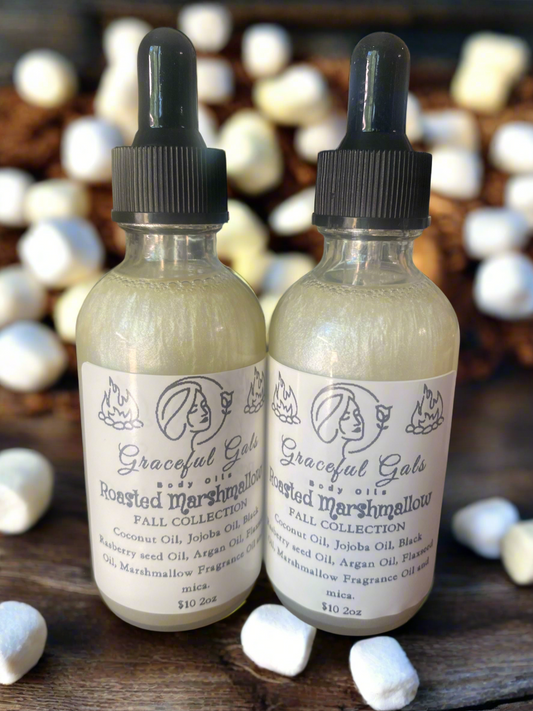 3. Roasted Marshmallow Shimmer Body Oil
