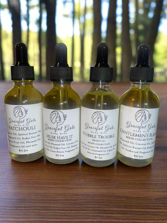 Men’s Body Oil Collection