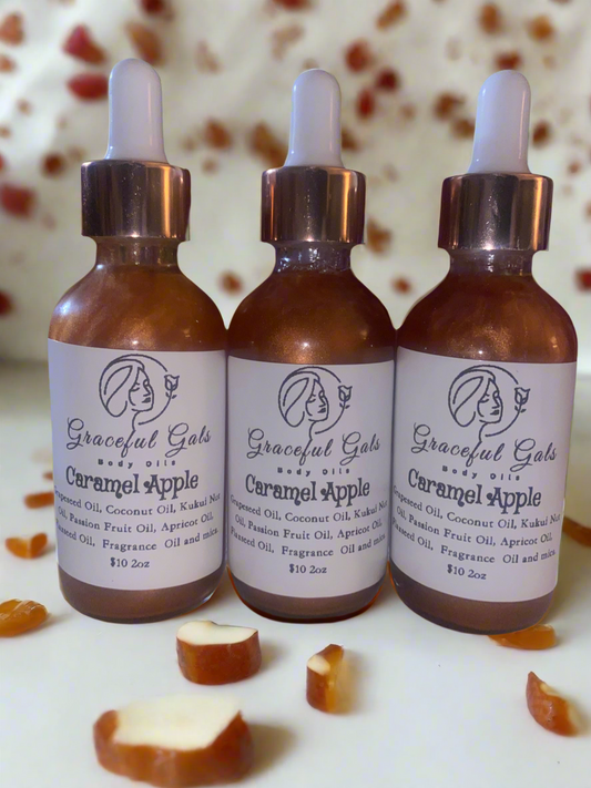 Caramel Apple Shimmer Body Oil