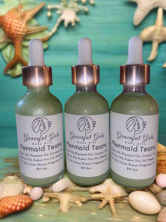 Mermaid Tears Shimmer Body Oil