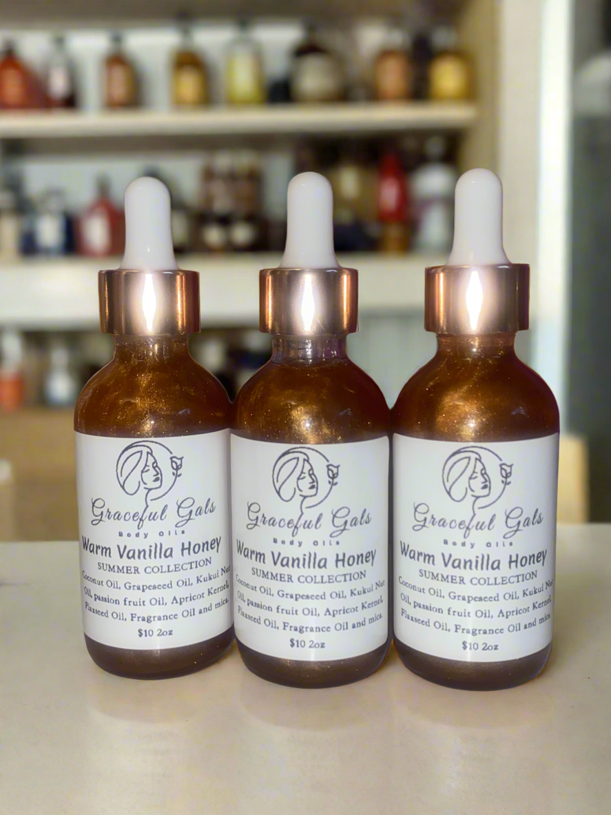6. Summer Collection Shimmer Body Oil