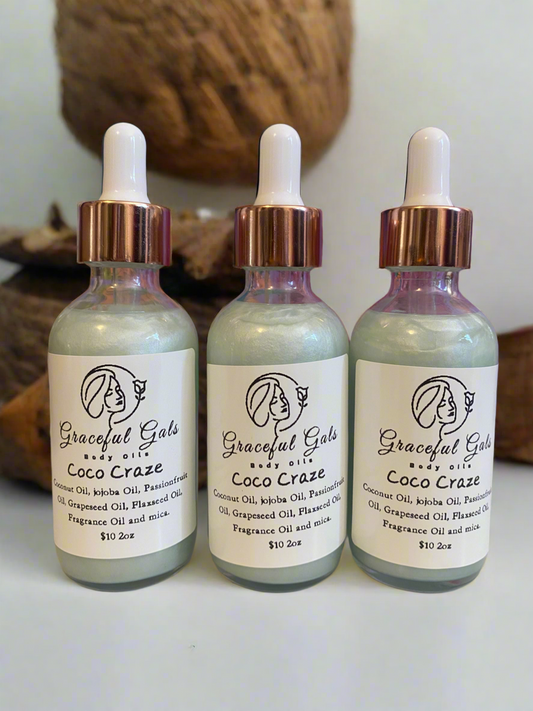 Coco Craze Shimmer Body Oil