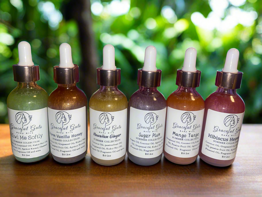 6. Summer Collection Shimmer Body Oil