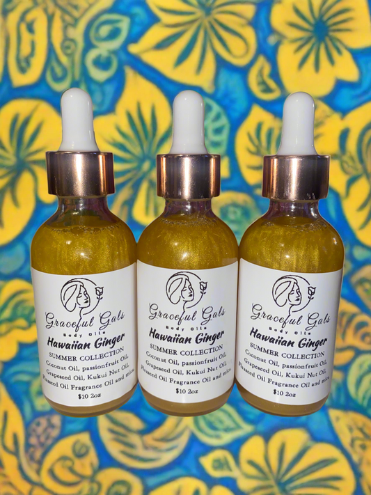 Hawaiian Ginger Shimmer Body Oil
